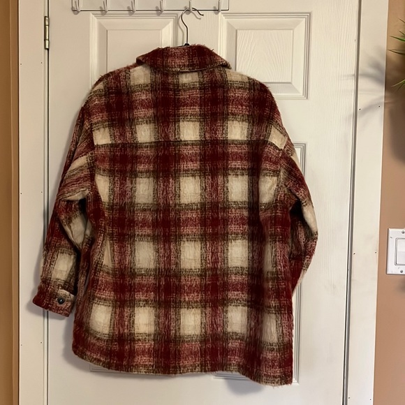 ZARA Plaid Shacket - Picture 2 of 2